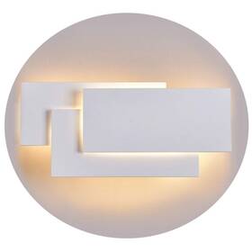 Ralbay 709327371021 24w Modern Led Wall Sconces Indoor Matte White Light For Bedroom