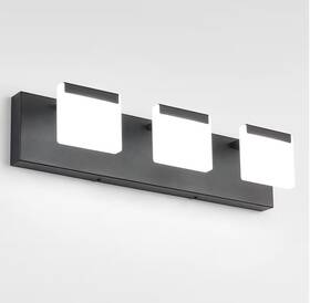 B08sjb6dwl Ralbay Led Modern Black Vanity Light 3 Acrylic Matte Bathroom