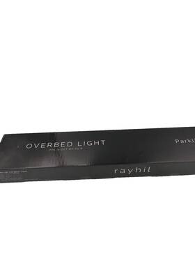 Pol-3-cct-bk-p3-r Rayhil Parkline Overbed Light 3 Ft Black 110v Pull Chain