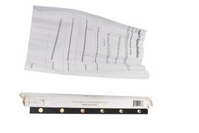 Que13-6-cct-36-bk Rayhil Flush Grill Magnetic Led Light Bar Strip Black 24vdc 6w