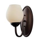 39343047 Rbrs2080 Red Barrel Studio Willowbrook White Frosted Wall Sconce 191706505224