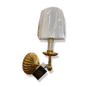 15-1073 Regina Andrew 385 Gold Clove Single Wall Lighting Sconce
