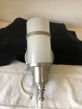 W489pn Rejuvenation Lamp And Fixture Co. Art Deco Brush Nickel Wall Sconce With White Glass