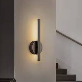 Ws8101-50168 Rennnsan Brandon 1-light 19.6 Inch Led Wall Sconce Matte Black 3000k Dimmable