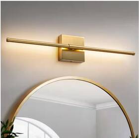 Ws8101-50208 Rennnsan Allison 23.6 Inch 1-light Brushed Gold Linear Dimmable Led Wall Sconce