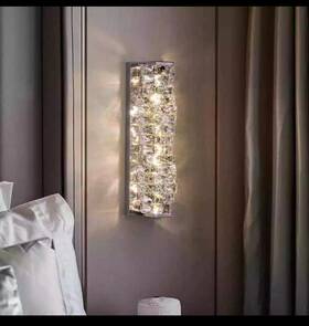 Hd-wl-01 Richardery Modern 4 Inch 1-light Chrome Wall Sconce Color Changing Led Vanity Light