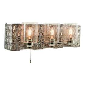 20010 River Of Goods Vanity Lighting 25.5 In. 6-light Hardwired Crystal In Chrome