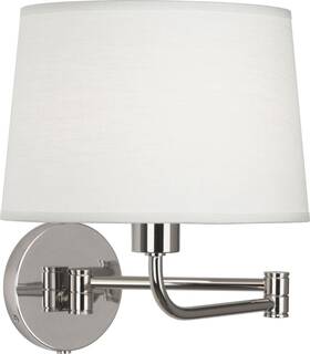 S464 Robert Abbey Koleman Wall Swinger 14 Inch Sconce - Nickel