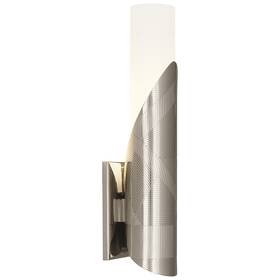 S620 Robert Abbey Brut 1 Wall Sconce Michael Berman 17 Inch Tall - Nickel