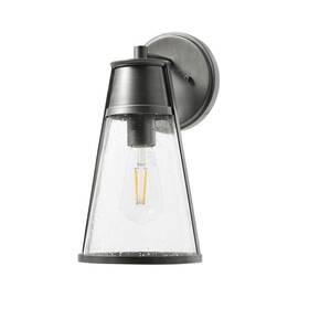Robert Stevenson Lighting 191009524854 Jaxon - Antique Brushed Aluminum Outdoor Wall Scone