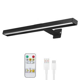 Rosteo 724991623672 Wireless Picture Lights With Remote Rechargeable Battery Painting Light Dim