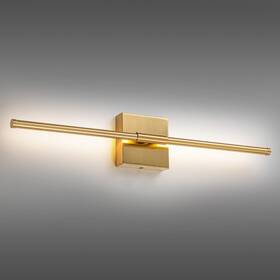Rrtyo 754168740260 1-light Black/ Gold/ Nickel Modern Long Linear Strip Wall