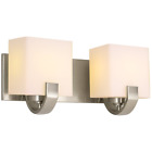 Rv-wb215-4476-2-bn Revel Caroline Contemporary Light Brushed Nickel Fi 665659107021