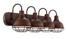 Rv-wb215-9821-4-bb Revel Rustic Bathroom Light Vanity Lighting Bulb Industrial 665659106963