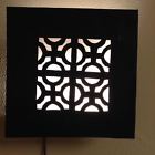 S7332 Handmade Moroccan Rustic Black Wrought