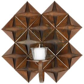 Safavieh 683726524397 Wall Art Collection Origami Candle Holder Sconce