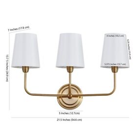 2172707233 Safavieh Three Light Wall Sconce Reduced Price Scn4016a