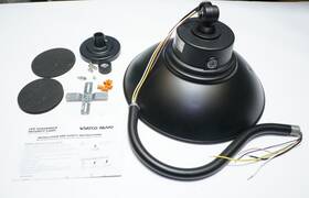 65-661 Satco 5500lumen Max 50watt Colors Selectable Led Outdoor Wall Sconce Fixture