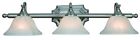Dover3 Satin Light Hardware Lighting Nickel Bathroom Wall Fixture Bath House