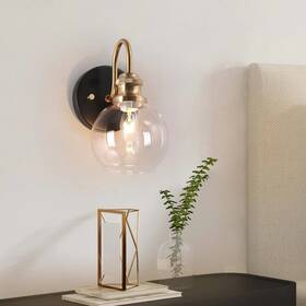 Savonnerie 714651963385 Mid-century Modern Wall Sconce Lighting With Round Glass