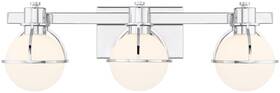 8-1060-3-11 Savoy House 8-1060-3 Pierce 3 Light 24 Inch W Vanity - Chrome 8-1060-3-11 Savoy House 8-1060-3 Pierce 3 Light 24 Inch W Vanity - Chrome