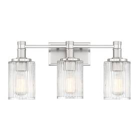 8-1102-3-146 Savoy House 8-1102-3 Concord 3 Light 22 Inch W Vanity - Metallic Silver With