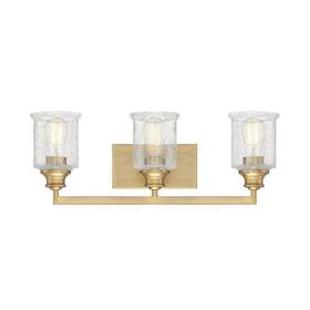 8-1972-3-322 Savoy House 3 Light Bath Vanity-transitional Style With Vintage And