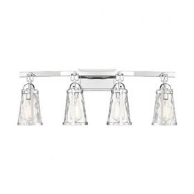 8-560-4-11 Savoy House Albany 4-light Bathroom Vanity Light Polished Chrome -