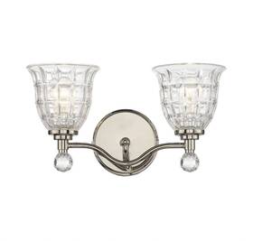 8-880-2-109 Savoy House 2 Light Bath Bar-glam Style With Transitional And
