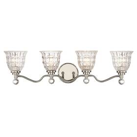 8-880-4-109 Savoy House Birone 4-light Bathroom Vanity Light Polished Nickel - 8-880-4-109 Savoy House Birone 4-light Bathroom Vanity Light Polished Nickel -