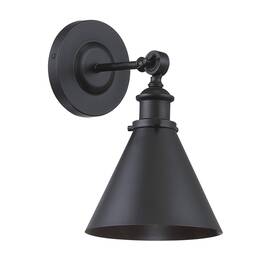 9-0901-1-89 Savoy House Glenn Vintage Industrial Metal Sconce With Adjustable