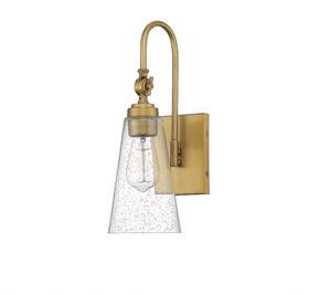 9-108-1-322 Savoy House 1 Light Wall Sconce-16 Inches Tall By 5.5