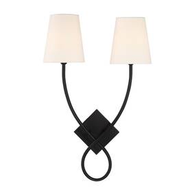 9-4928-2-89 Savoy House Barclay - 2 Light Wall Sconce In Modern Style-23 Inches