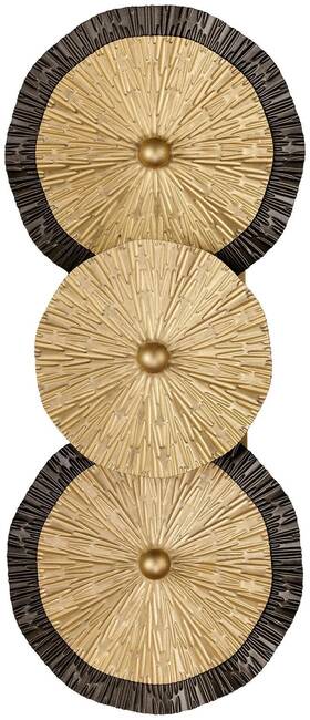 9-6383-2-61 Savoy House 9-6383-2 Lincoln 17 Inch Tall Bathroom Sconce - Distressed Gold / Bronze