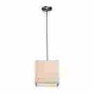 Sc542om Artcraft Lighting Mercer Street 10 In X 1 Light Square Shaped Pendant Oat Meal 778350542104