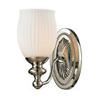 11640 Sconce 1 Collection Lighting Ridge Polished Wall Park Nickel Elk