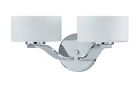39430-2 Sconce 2 Light Opal Chrome International Wall Solstice Glass Triarch