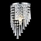 868ch-1s Sconce Bathroom - 6.75w Wall -lite Tango . Chrome Crystal
