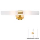P5042-248 Sconce Kovacs Modern George Wall Light Honey Gold P5042-248 Sconce Kovacs Modern George Wall Light Honey Gold