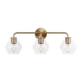 4002403-848 Sea Gull Lighting Jett 3 Light Bath Vanity In Transitional