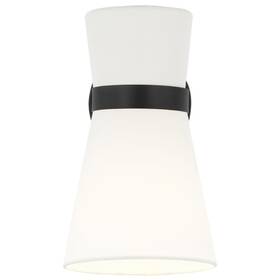 4190501-112 Sea Gull Lighting Generation Clark - 1 Light Wall Sconce Midnight Black 4190501-112 Sea Gull Lighting Generation Clark - 1 Light Wall Sconce Midnight Black