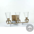 Sea Gull Lighting Vess Bathroom Vanity 3 Light Satin Brass Open Box