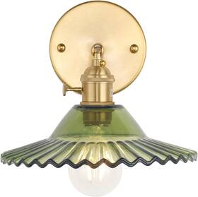B0cvt97pzt Shenmoyl Vintage Wall Sconces With Green Lotus Glass Lampshade 180 Degree Adjustable