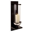 56075 Silver Metal Decor Glass Improvements Sconce Home Wall