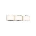 Sm.3873.13led Sonneman Lighting Wave Led Bathroom Light In Satin 872681055590