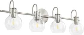 B156a Solfart Modern 4 Lights- Vanity Light Sleekbrushed Nickel Finishing