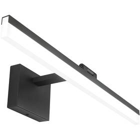 Hu-xi-201 Solfart 24 Inch Led Modern Black Bathroom Vanity Lights Over Mirror Lighting F