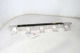 S15820-5t Solfart 5 Light 31 Inches Modern Glass Stainless Steel Vanity