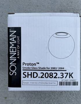 2082.37k Sonneman Replacement Glass Only For Lighting Proton Alpha Led Pendant