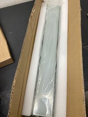 2592.01 Sonneman Glass Led 24 Inch Bath Bar With Chrome Finish